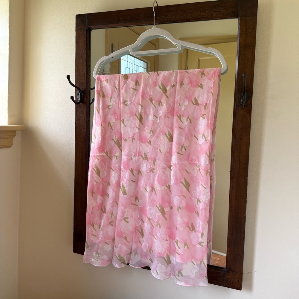 Beginning Boutique Irina Pink Maxi Skirt
